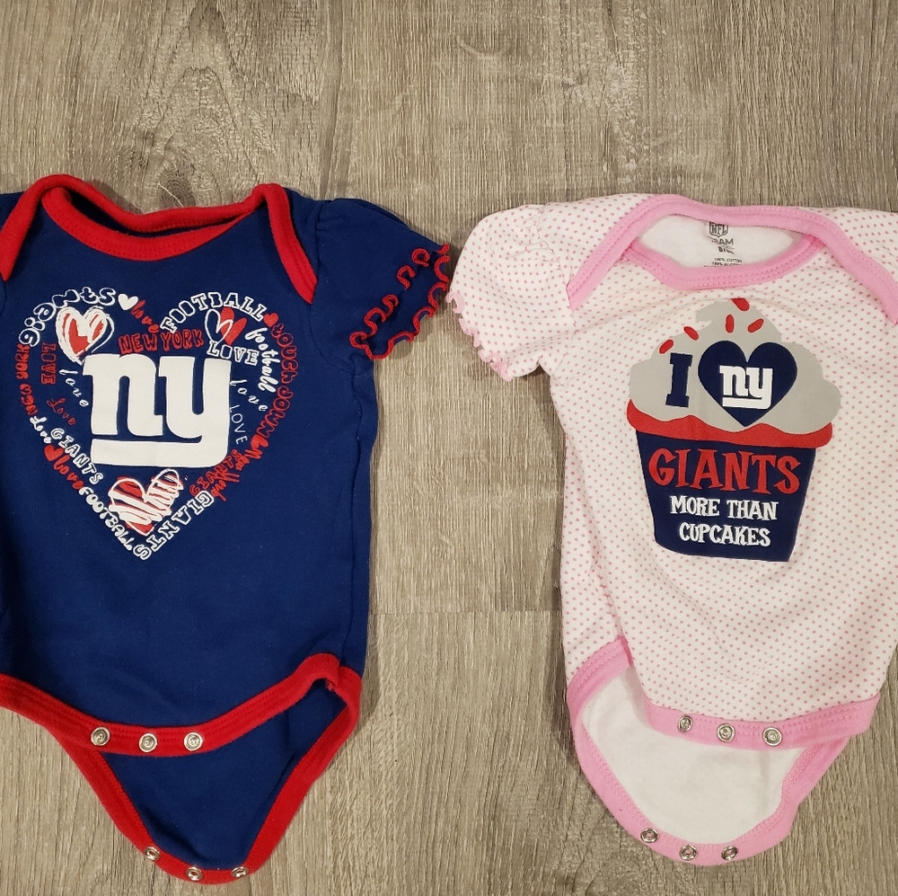 NY Giants Onesies